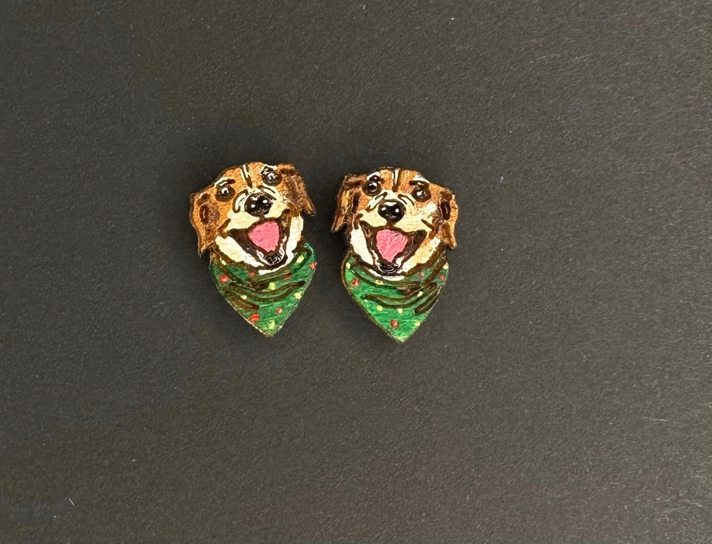 Custom Pet Stud Earrings